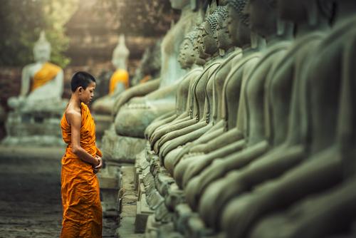 de boeddhistische uitvaart